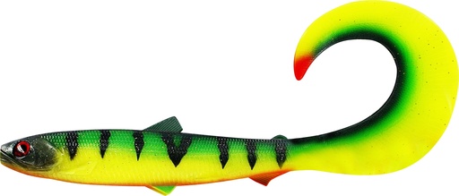 [P083-644-121] BULLTEEZ CURLTAIL 21CM 49G TIGER PERCH
