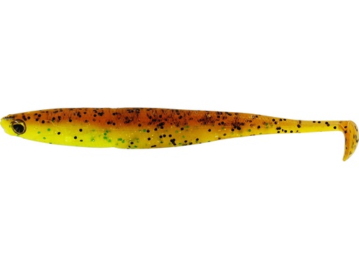 [P150-549-021] KICKTEEZ SHADTAIL 15CM 10G BROWN LIME