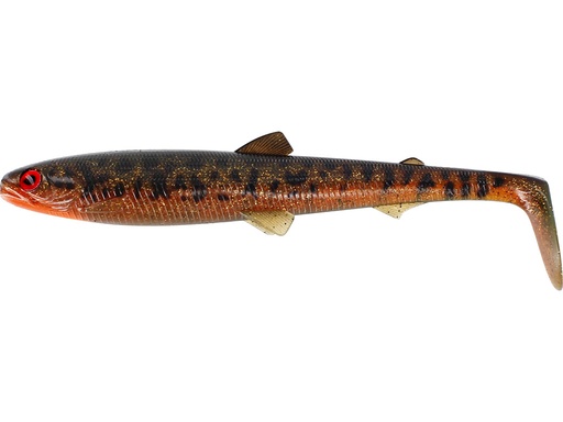 [P138-643-136] BULLTEEZ SHADTAIL 18CM 53G MOTOROIL BURBOT