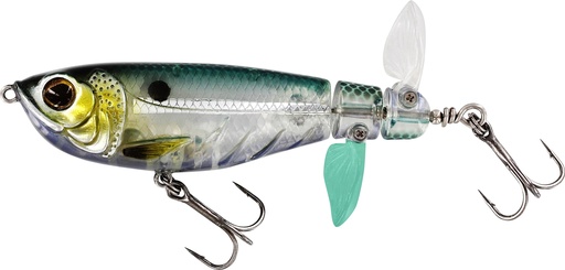 [P155-369-919] SPOT-ON TWIN TURBO 9CM 19G FLOATING SILVER ARROW 3 1/2" 11/16OZ