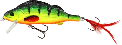 [P039-094-012] PERCY THE PERCH CRANKBAIT 10CM 20G FLOATING FANCY FIRETIGER 4" 11/16OZ