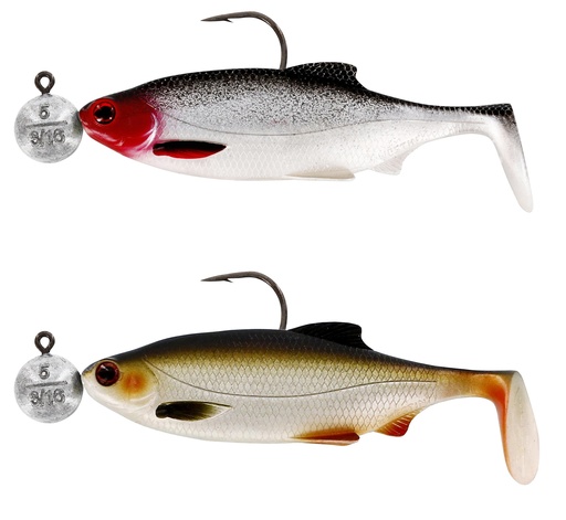 [P173-654-010] RICKY THE ROACH R 'N R 10CM #6/0 10G CLEAR WATER MIX 4 2PCS