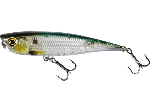 [S155-369-012] SPOT-ON TOP WALKER 10CM 15G FLOATING SILVER ARROW 4" 1/2OZ