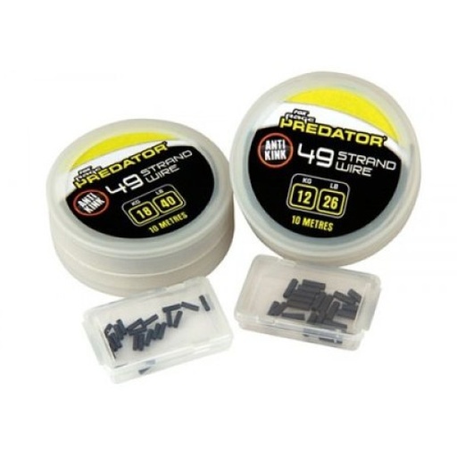 [FAC002] Fox Rage Predator 49 Strand Steel Wire 18KG/ 40LB