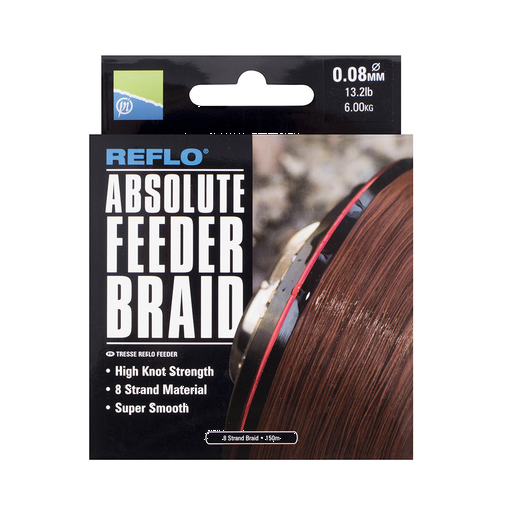 Preston Absolute Feeder Braid 150m