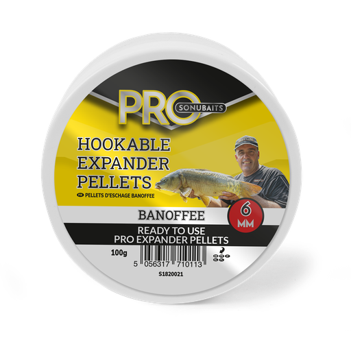 [S1820021] Sonubait Hookable Pro Expander Banoffee 6mm 100g
