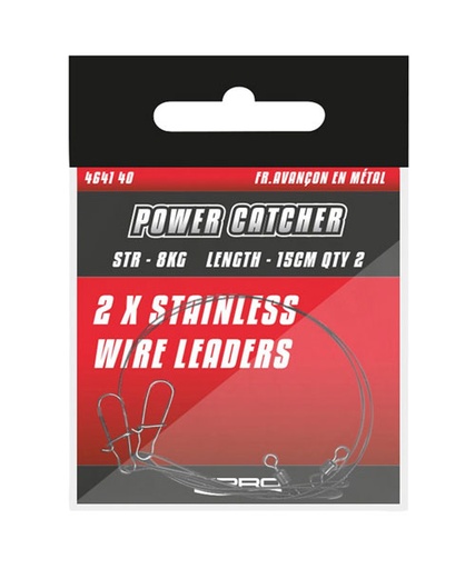 [07-4641-101] SPRO Stainless 7 Strand 2x 30cm/ 12kg