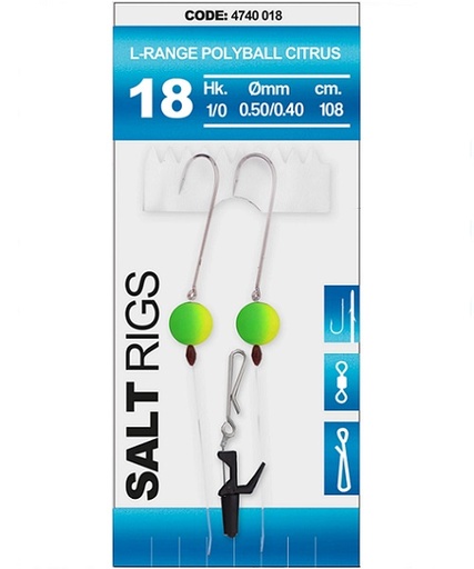 18 SALT RIG LR POLYBALL CITRUS #1/0