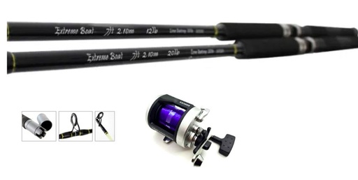 [AD-EXB7020K] Dennett Extreme Boat 7ft 20lb Combo