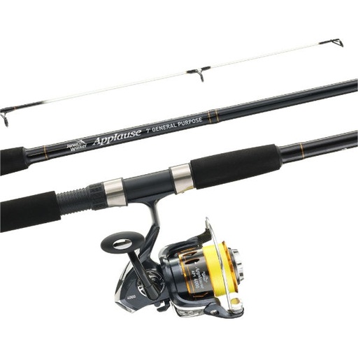 [JW18368K] APPLAUSE 8ft SPIN COMBO W/Braid 6000 REEL