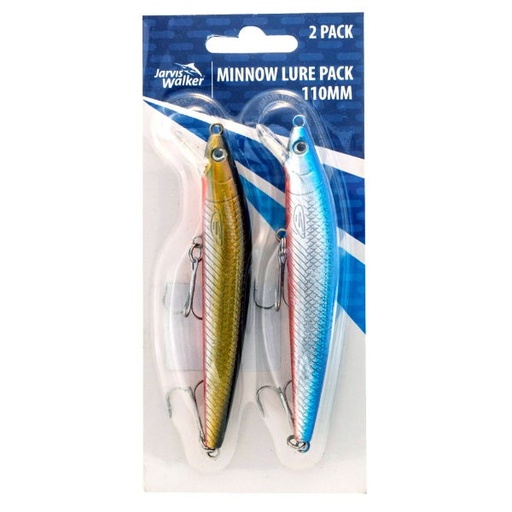 [JW330008] JW MINNOW LURE 110mm 2pk