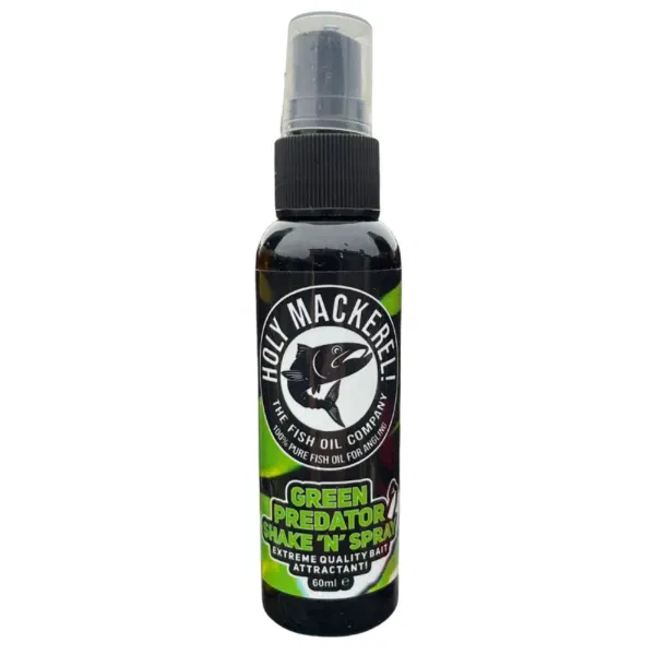 [QH060-GP] Holy Mackerel Spray Attractant 60ml, Green Predator