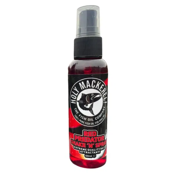 [QH060-RP] Holy Mackerel Spray Attractant 60ml, Red Predator