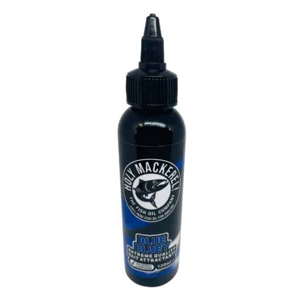 [QH120-BB] Holy Mackerel Oil 120ml, Blue Bluey