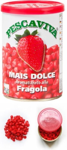 [QPC-STR] PESCAVIVA SWEETCORN 340g, STRAWBERRY
