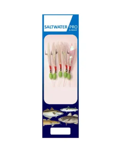 [R138A] Saltwater Pro 5HK Lumi Fish Skin Feathers 1/0