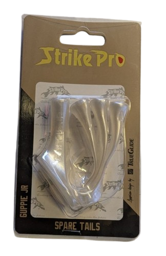 [RPPG-T11-WHI] 11cm Guppie Tail White